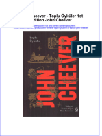 John Cheever Toplu Oykuler 1St Edition John Cheever Download 2024 Full Chapter