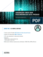 Serangan Siber & Perlindungan Data Pribadi, 25 September 2021