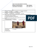 Class - IX-Pastoralists in The Modern World - (Hist) 2023-24