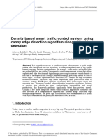 Density Based Smart Traffic Control System Using C