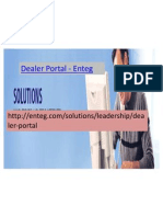 Enteg Dealer Portal