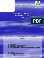 Recursos Hídricos Superficiales II 2013