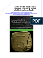 Arsama and His World The Bodleian Letters in Context Volume Ii Bullae and Seals Christopher J Tuplin Download 2024 Full Chapter