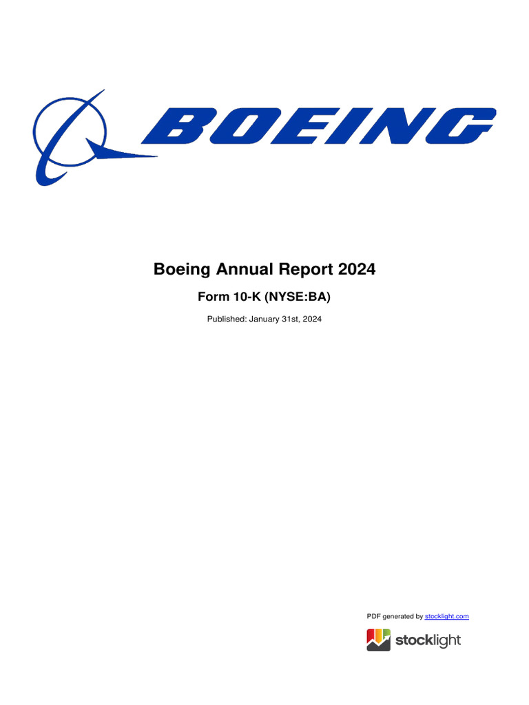 Boeing 23 | PDF | Supply Chain | Federal Aviation Administration