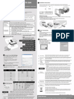 CTP107-E Series 88 970 564: Installation Instruction