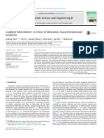 Graphene Field Emitters A Review of Fabrication, Characterization