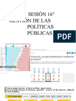 Sesión 16° Gestión de Las Políticas Públicas