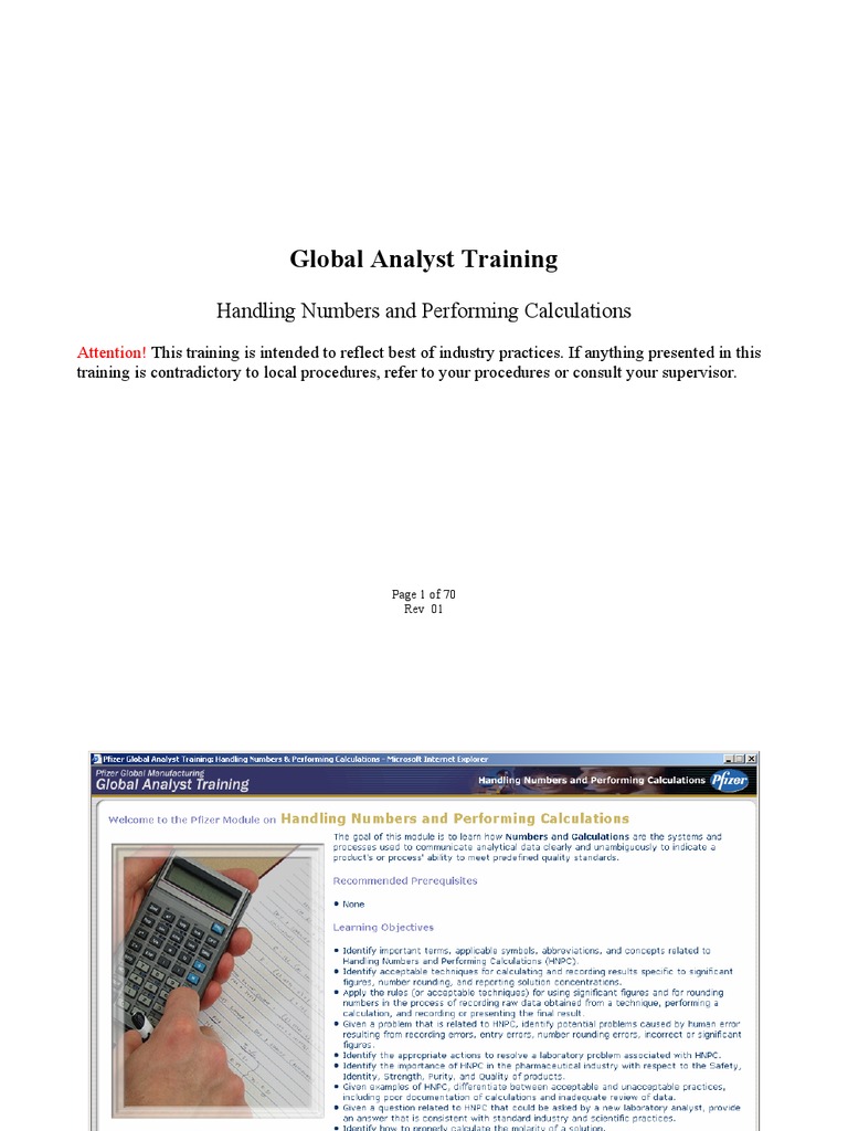 Calculations | PDF