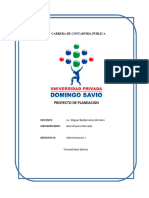 Mini Proyecto Administracion I UPDS