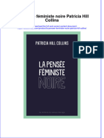 La Pensee Feministe Noire Patricia Hill Collins Download 2024 Full Chapter