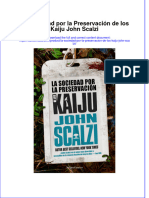La Sociedad Por La Preservacion de Los Kaiju John Scalzi Download 2024 Full Chapter