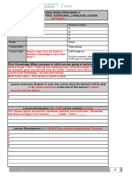 Lea301 Lesson Plan Template With Guidelines