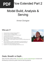 TensorFlow Extended Part 2 - Model Build - Analysis - and - Serving