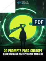 Jornada Da Inteligência Artificial - 20 Prompts para ChatGPT