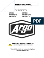 ATV 500CC Operators Manual