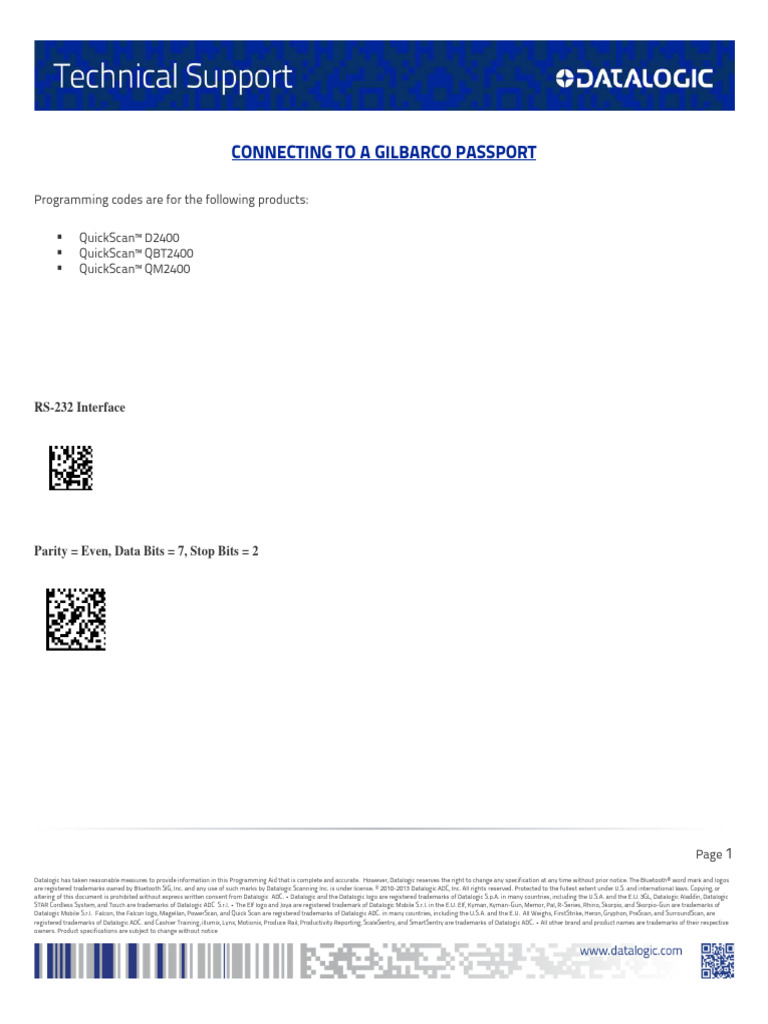 Quickscan_2400_GILBARCO_PASSPORT PDF