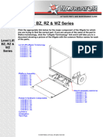 270 2613 WALTCO RZ BZ WZ Levellift Series NAV Parts Manual en-US 110603 Original 85591