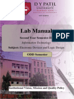 Lab MANUAL - EDLD - July2022
