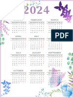 2024 Planning Calendar