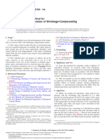 ASTM C878-14a Standard Test Method For Restrained Expansion of Shrinkage-Compensating Concrete