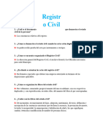 Cuestionario Registro Civil