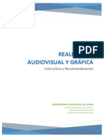 Instructivo - Recomendaciones Audiovisual