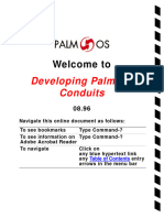 CONDUIT Developing Palm OS Conduits 08.96
