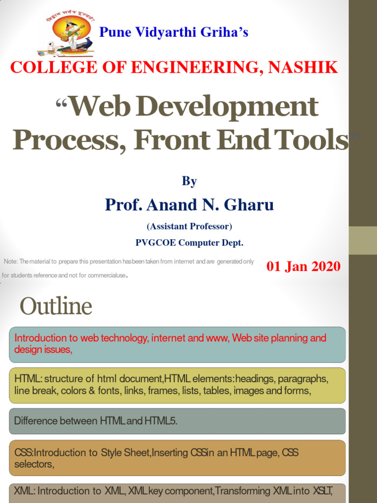 WT Unit 1 Ppts Web Development Process | PDF | World Wide Web ...