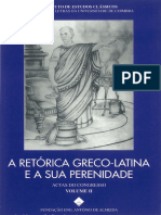 A Retórica Clássica e A Homilética Cristã