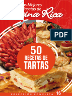 Las Mejores Recetas de Cocina Rica 50 Recetas de Tartas