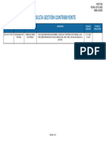 Reporte de Consulta Gestión Contribuyente 119217163