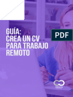 Guía Crea Un CV para Trabajo Remoto - Calzona Creative