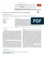 Perspective For Waste Upcycling-Driven Zero Energy Buildings