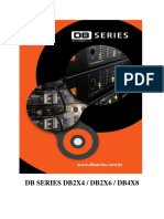 Manual Processadores DB Series