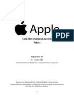 Apple Cash Flow Analysis