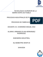 Procesos Industriales de Los Plasticos