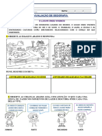 Avaliação de Geografia Adaptada