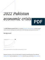 2022 Pakistan Economic Crisis - Wikipedia
