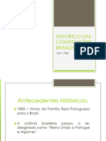 Histórico Das Constituições Brasileiras