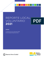 Reporte Local Voluntario: Localización de La Agenda 2030 en La Ciudad de Buenos Aires
