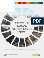 Reporte Local Voluntario 2022: Localización de La Agenda 2030 en La Ciudad de Buenos Aires