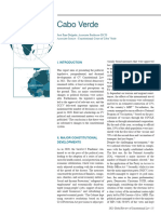 Cabo Verde: José Pina-Delgado, Associate Professor-ISCJS Associate Justice - Constitutional Court of Cabo Verde