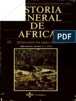 UNESCO Historia General de Africa Tomo IV