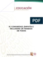 Comunidad, Empatía E Inclusión: Un Trabajo de Todxs