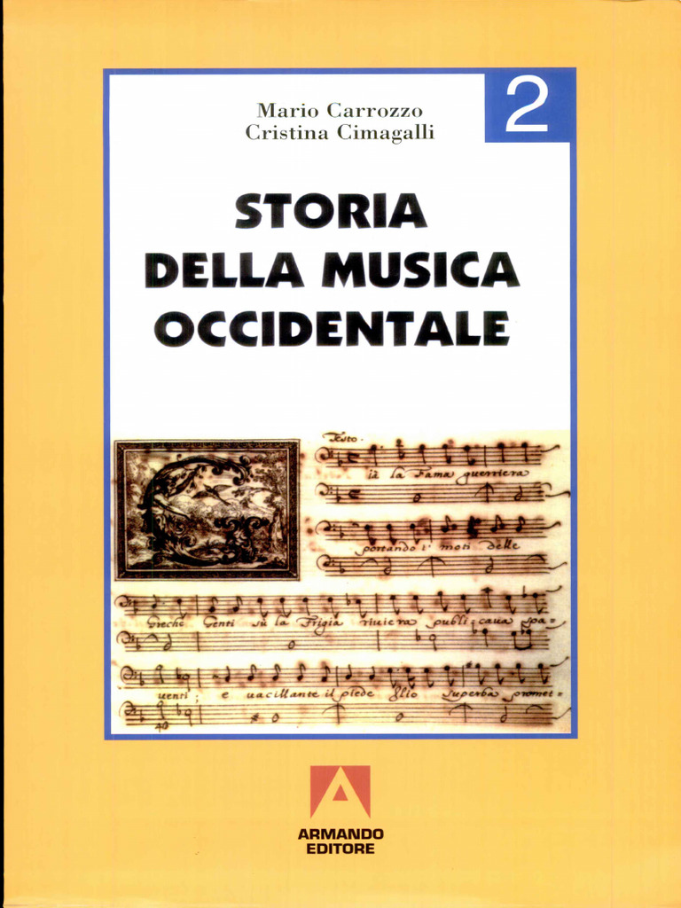 Storia Della Musica Occidentale 2 (Da... | PDF