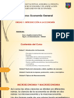 Economía General Clase 3 Prof. A Lizarme R