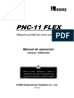PNC-11 FLEX SP Manual de Operacion T89001932