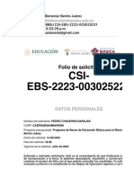 Fila de Espera BBBJ CSI-EBS-2223-003025221