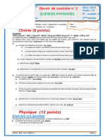 Devoir de Controle 2 2èmme 2023