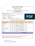 Calculo de Aforo y Calculo de Evacuacion - Jesus Maria - Estela